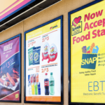 Food stamps and junk food - advertisement