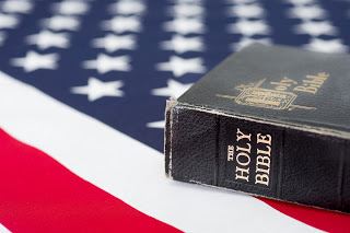 Bible US flag
