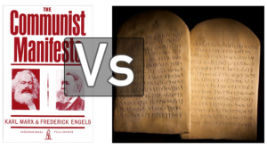 Communitst Manifesto vs Ten Commandments