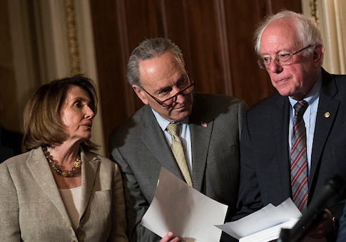 Bernie Sanders, Chuck Schumer & Nancy Pelosi