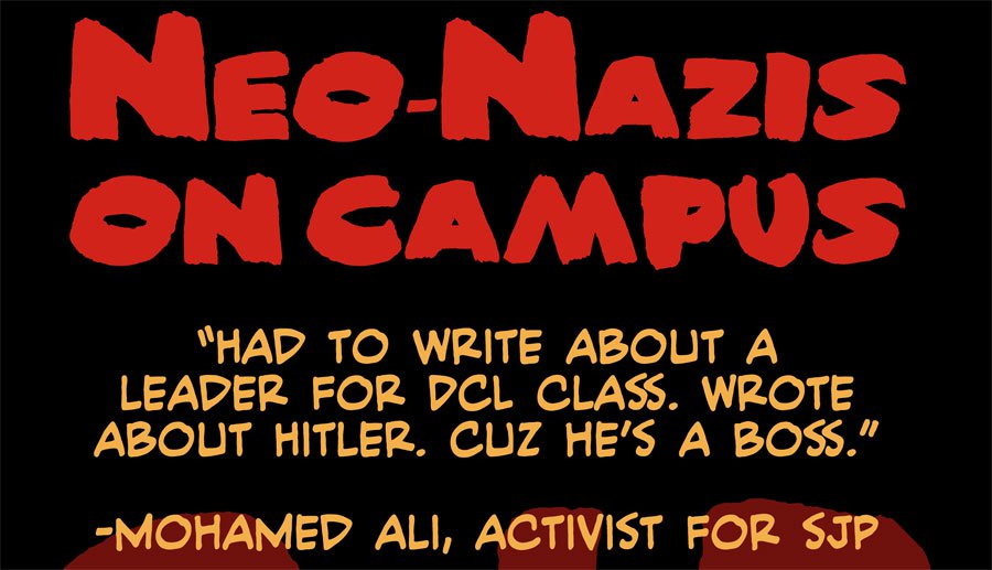 Neo-Nazis on Campus - Poster