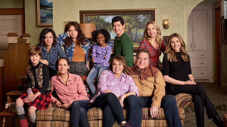 Cast of the rebooted Roseanne