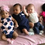 Babies during a group session for their mothers in Bay Minette
