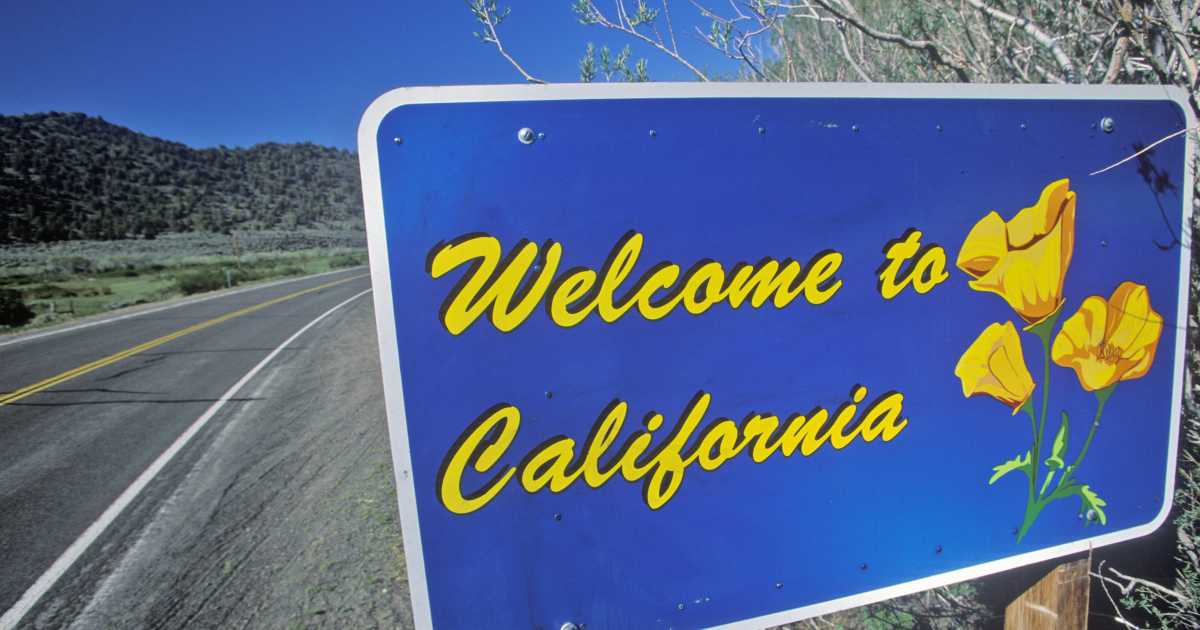 Welcome to California - gettyimages
