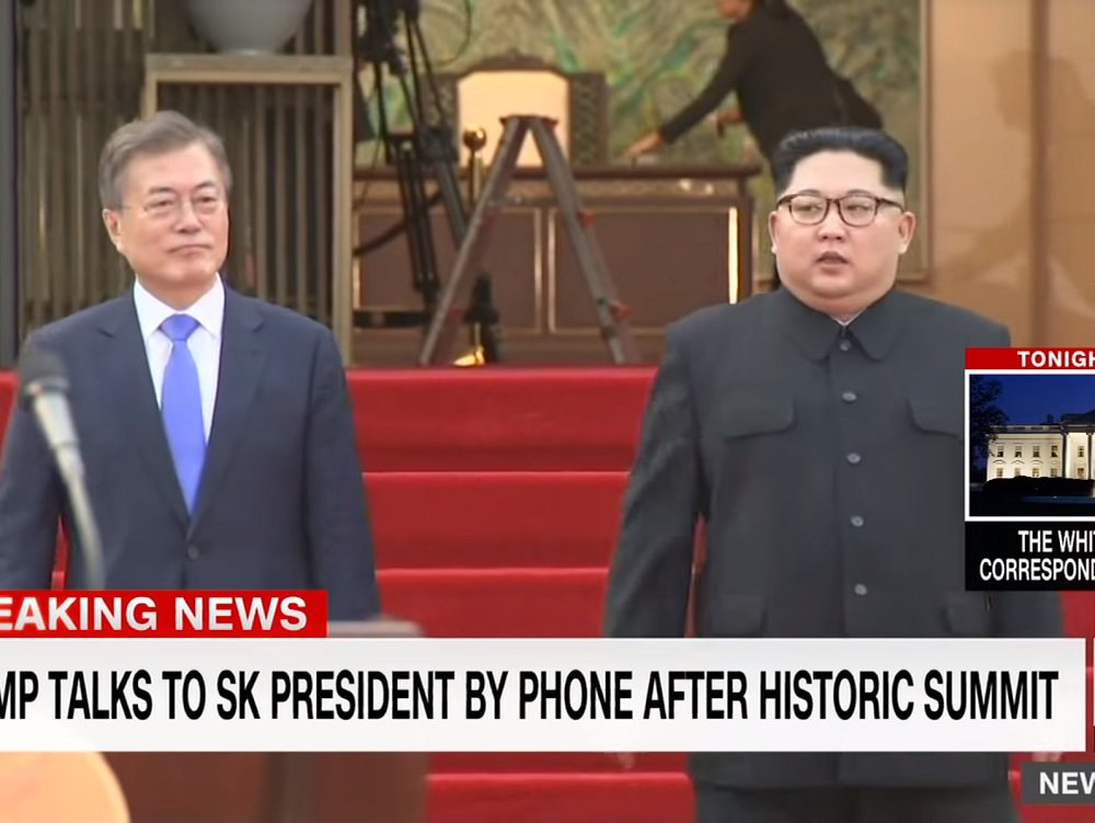 Kim Jong-un & Moon Jae-in