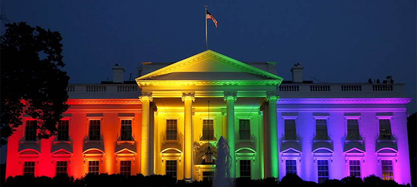 whitehouse rainbow