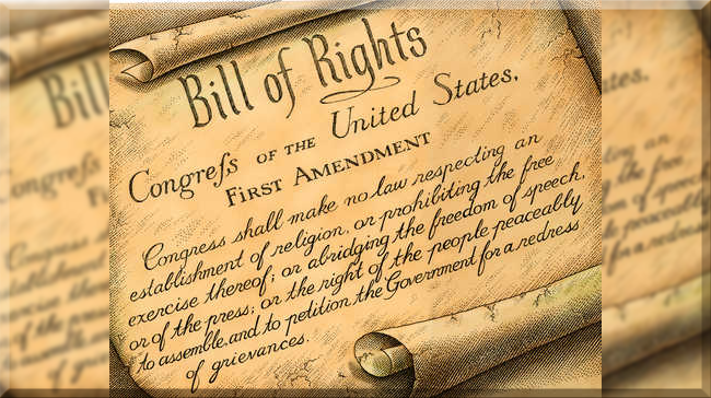 Bill of Rights - First Amendment