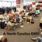 NC DMV waiting