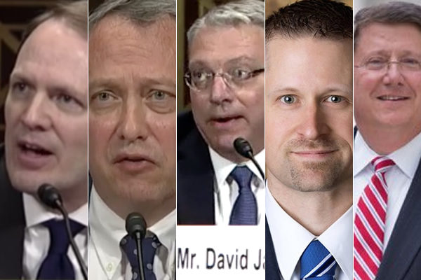 5 Trump judicial nominees