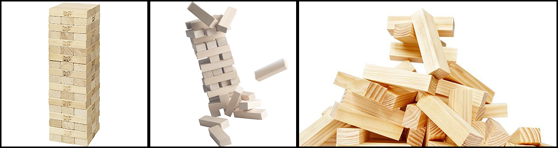 Jenga progression