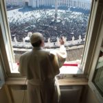 pope Francis at Vatican Angelus Prayer