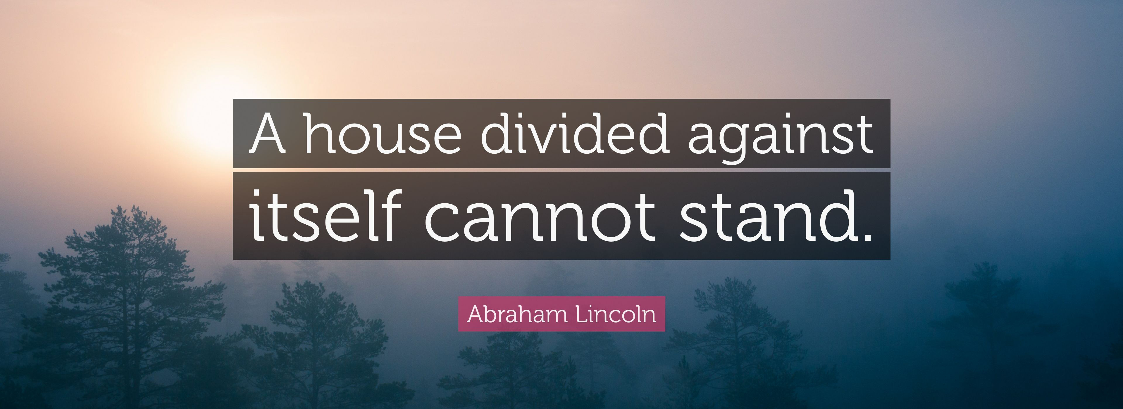 A House Divided - Lincoln