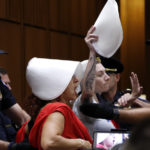 Protesters on day 2 of Kavanaugh hearing