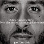 Colin Kaepernick appears as a face of Nike