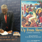 Allen West signs books