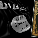 flag-of-isis with quran
