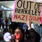 left wing protest at Berkley