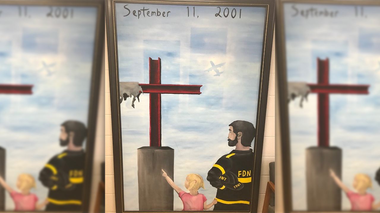 9-11 - Mural - Painting