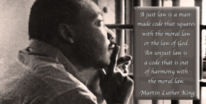 MLKjr - just law quote
