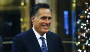 Mitt Romney speaks to Trump in Trump Tower