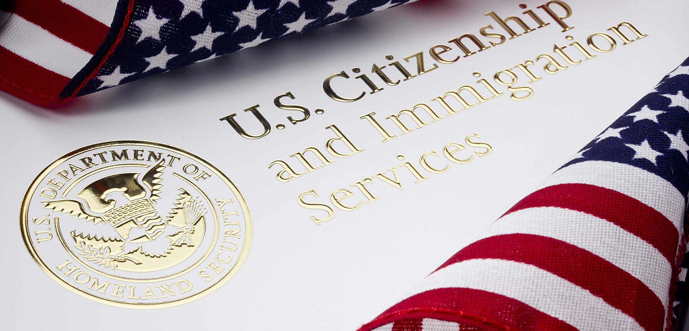 citizenship & immigration services & homeland seal