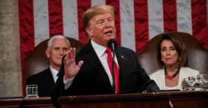 President Trump Delivers State Of The Union Address