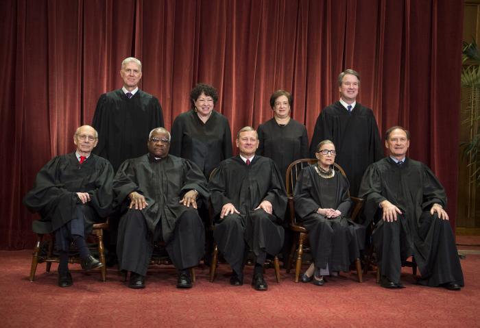 US Supreme-Court-justices 2018