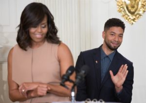 Jussie Smollett & Michelle Obama