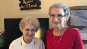 Wilma Wells & Joan Wilson