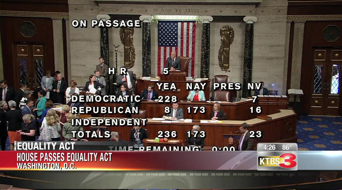 Equality Act Vote Count