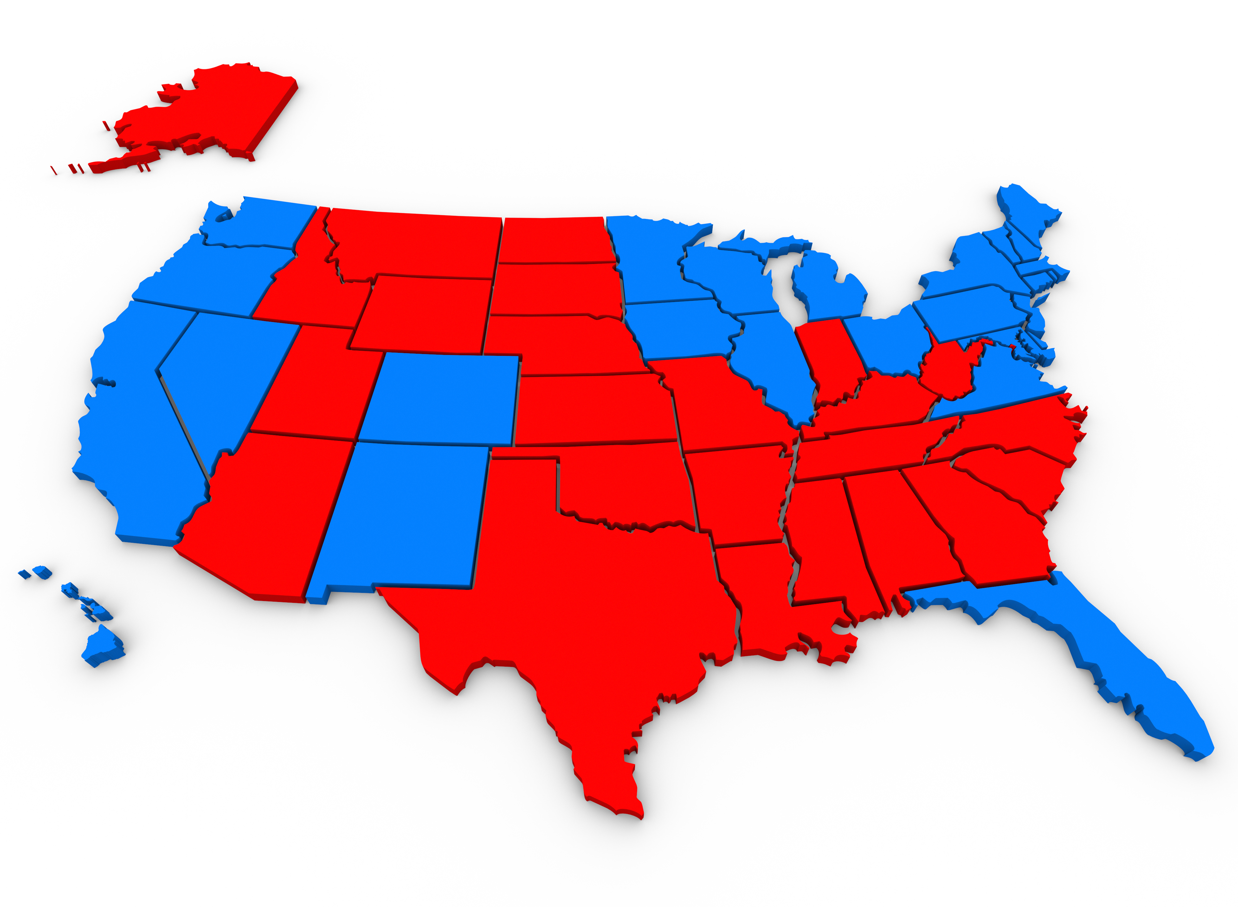 Red & Blue United States