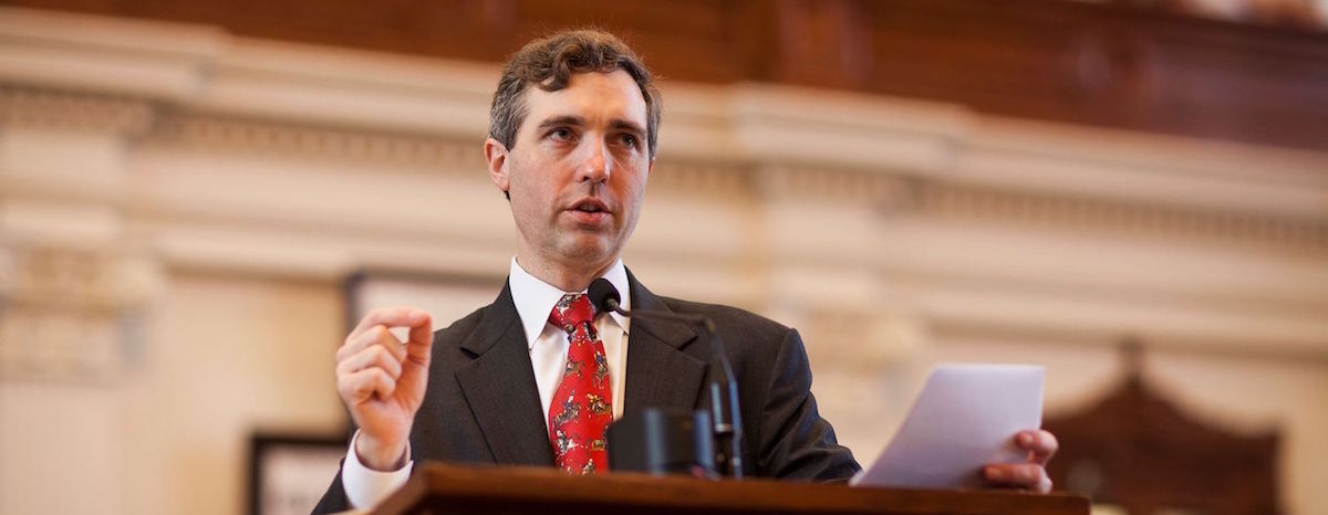 Van-Taylor speaks in TX Senate