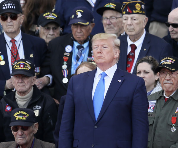 Trump w WW2 Veterans