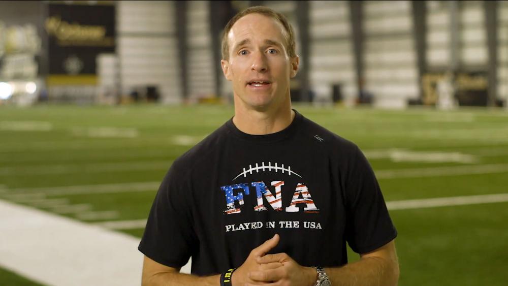 Drew Brees - take your Bible to School