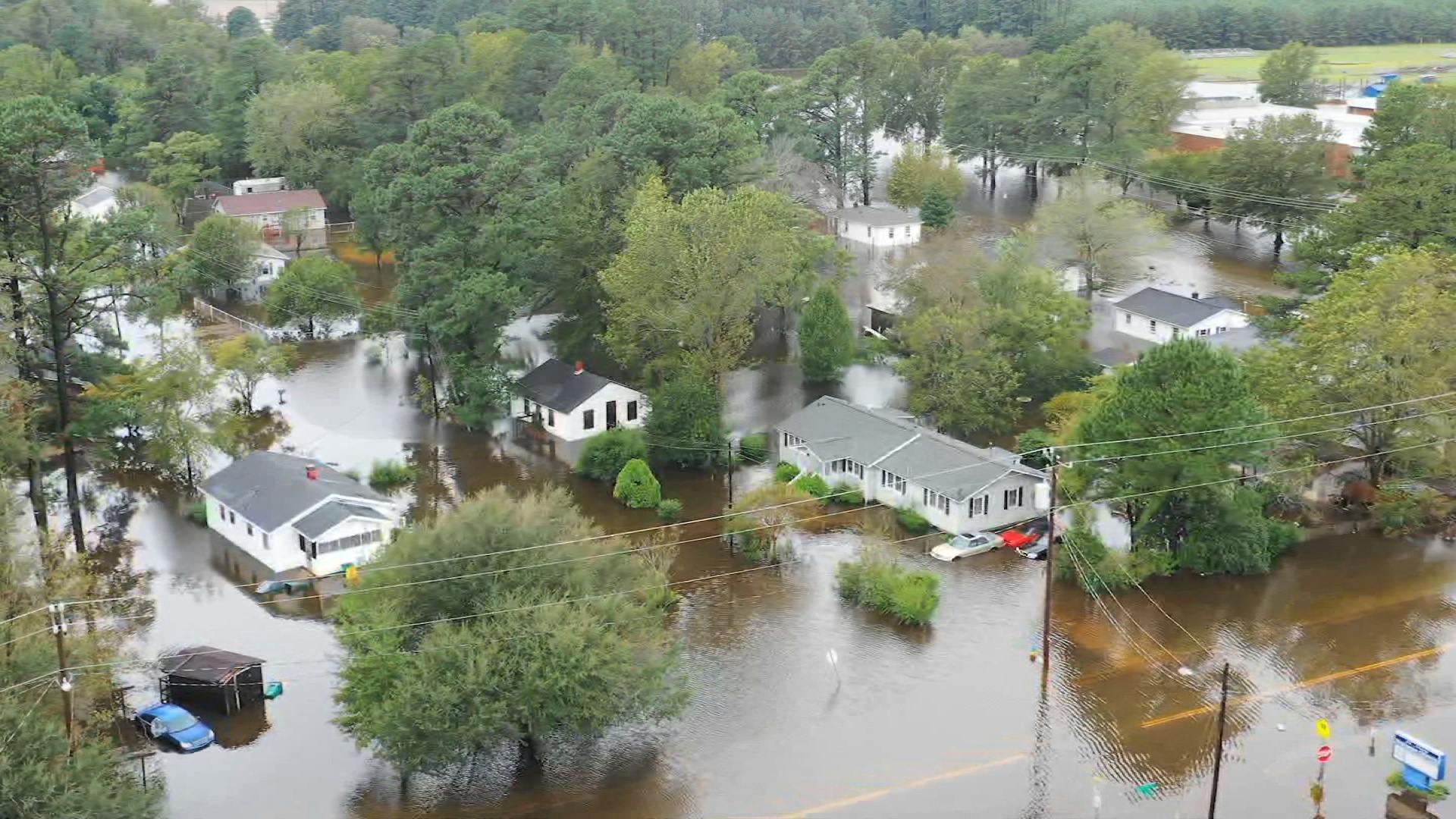 Flooding in Lumberton, NC