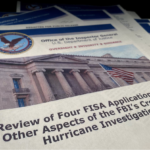 Newspaper headline - FISA Applications