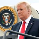 Trump exits air-force-one
