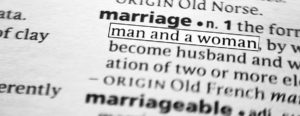 Marriage in dictionary