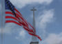 The flag and the cross