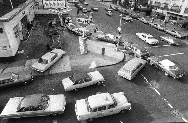 1970s long gas lines