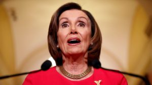 Pelosi in halls of congress