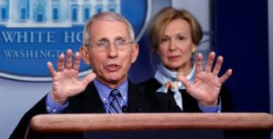 WH Press Conference, Dr. Fauci w Dr. Birx