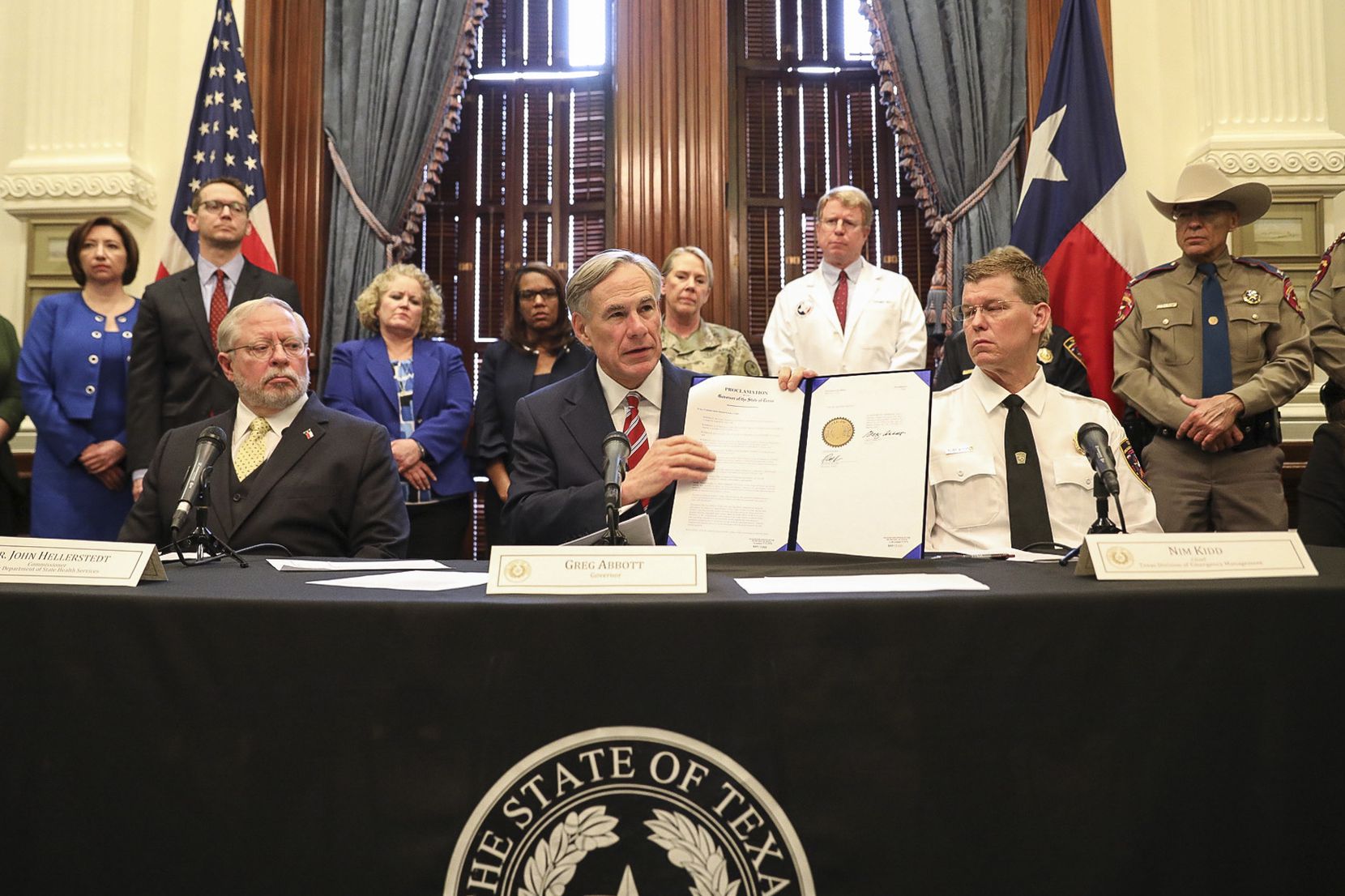 Gov. Abbott - Texas Declares Restrictions - Point Of View - Point Of View