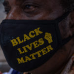 Black Lives Matter" face mask