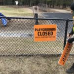 Closed playground & school