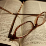 dictionary with glasses