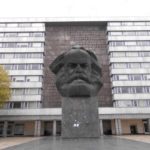 Karl Marx monument in Chemnitz, Germany