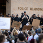 Austin Police HQ demonstrators