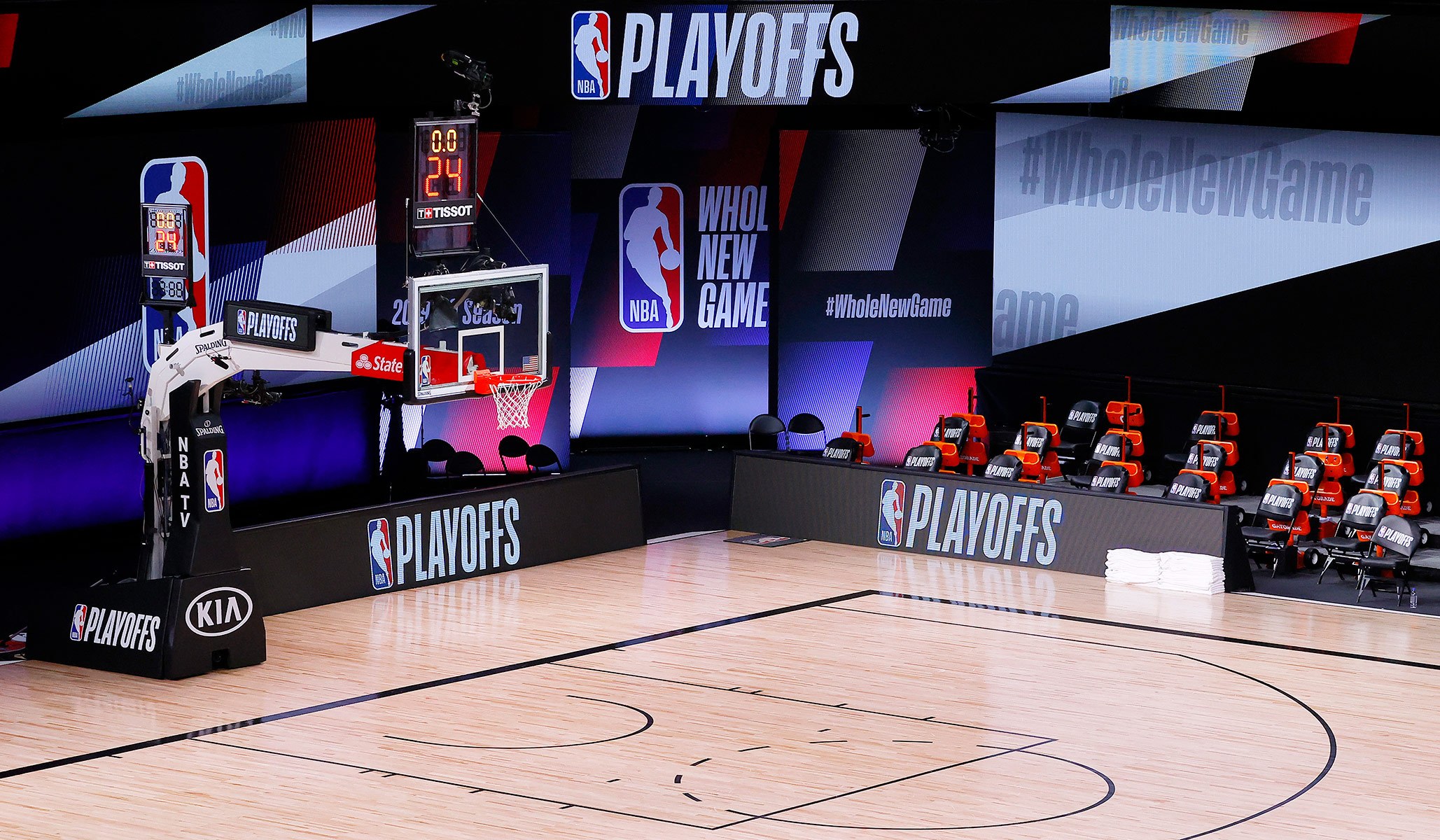 NBA - empty-court