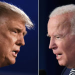 Trump - Biden split - facing